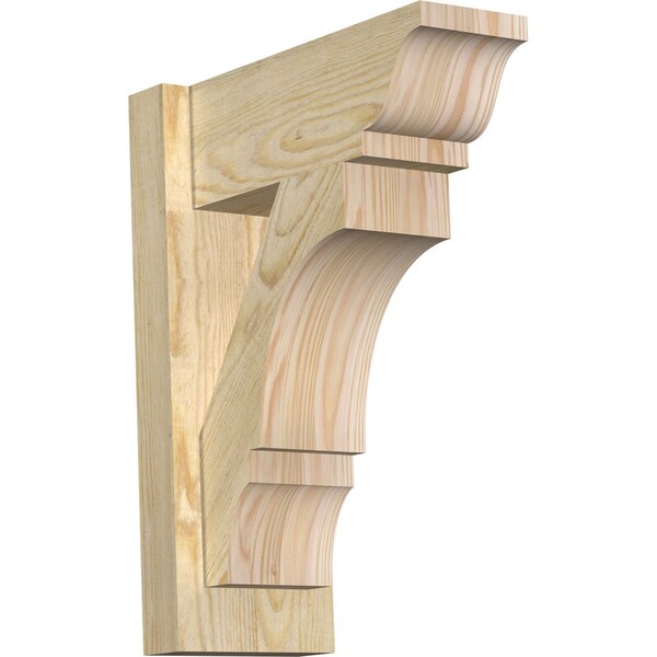 Ekena Millwork Balboa Traditional Rough Sawn Outlooker, Douglas Fir, 6"W x 14"D x 18"H OUT06X14X18BOA01RDF - main